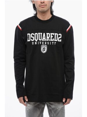 Dsquared² Varsity T-shirt with Contrasting Print