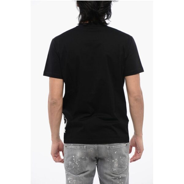 Dsquared² Cotton Cool Fit T-Shirt with Printed Logo - Image 2
