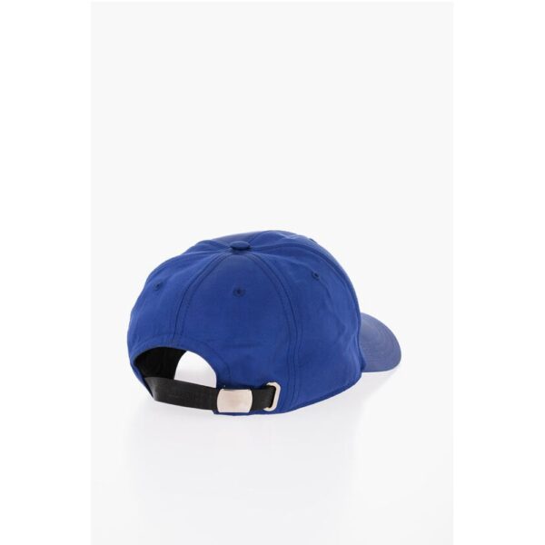 Alexander McQueen Solid Color Cap with Printed Logo - Image 2
