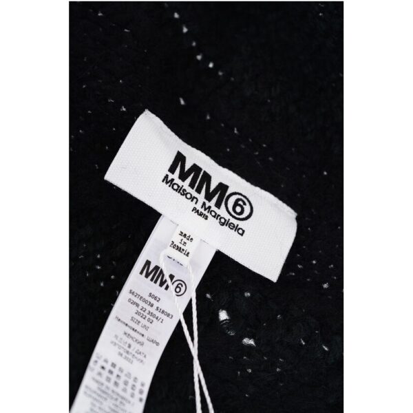 Maison Margiela MM6 Braided Wool Blend Scarf - Image 4