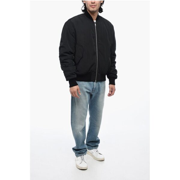 1989 Studio Padded Bomber with Embossed Logo - Image 4