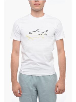 Paul & Shark Logo Print Short Sleeved T-shirt