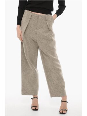Ader Error Wool Blend Single Pleat Pants