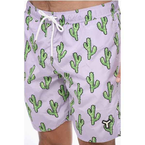 Yes I Am Cactus Printed Boxer Swimshort - Image 3
