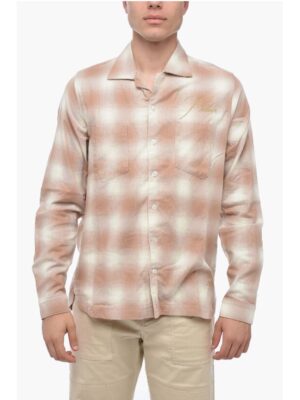 Rhude Embroidered Logo Check Shirt