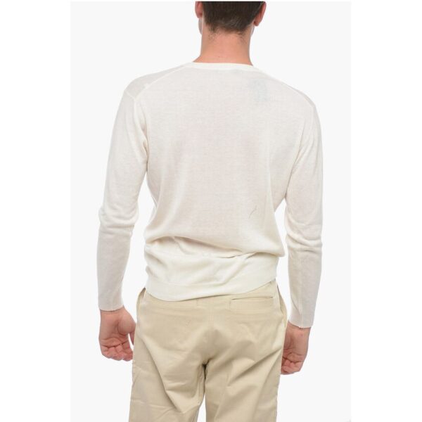 CC Brothers V-Neck Wool Blend Pullover - Image 3
