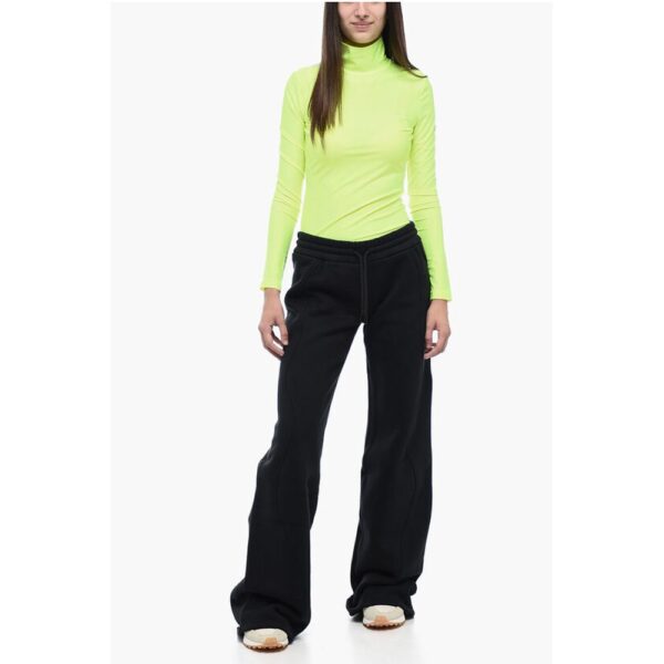 Off-White Brushed Cotton Straight Fit ROUND Joggers - Image 4