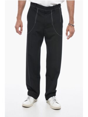 Off-White Tailoring Pants with Stitch Detailing