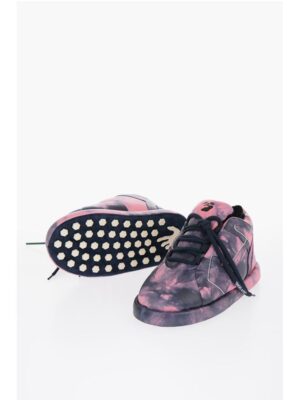 Off-White Tie Dye Leather BUMP Padded Sneakers