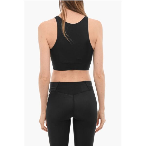 Palm Angels Active Crop Top with Contrasting Logo - Image 2