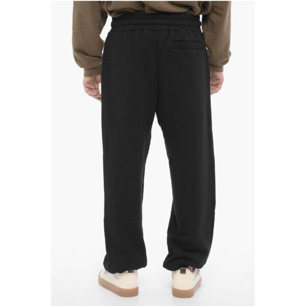 Palm Angels Solid Color Brushed Cotton HUNTER Joggers - Image 2