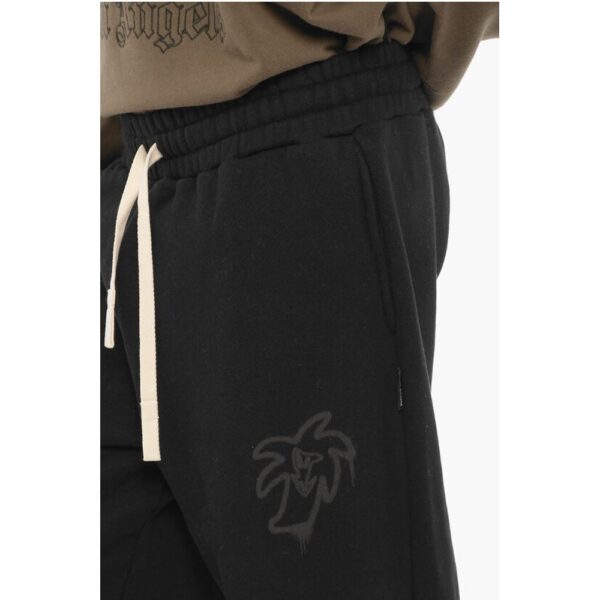 Palm Angels Solid Color Brushed Cotton HUNTER Joggers - Image 3