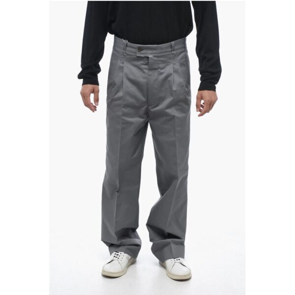 Maison Margiela MM10 Double-pleated Straight Fit Chinos Pants