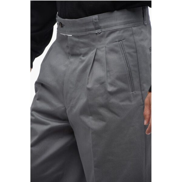 Maison Margiela MM10 Double-pleated Straight Fit Chinos Pants - Image 3