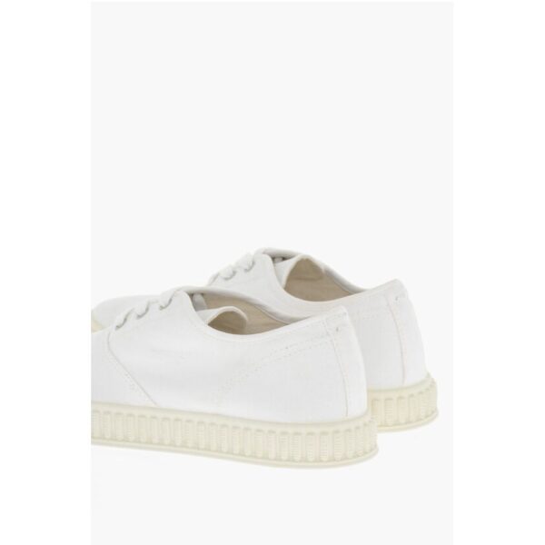 Maison Margiela MM22 Canvas Low-top Sneakers with Rubber Sole - Image 2