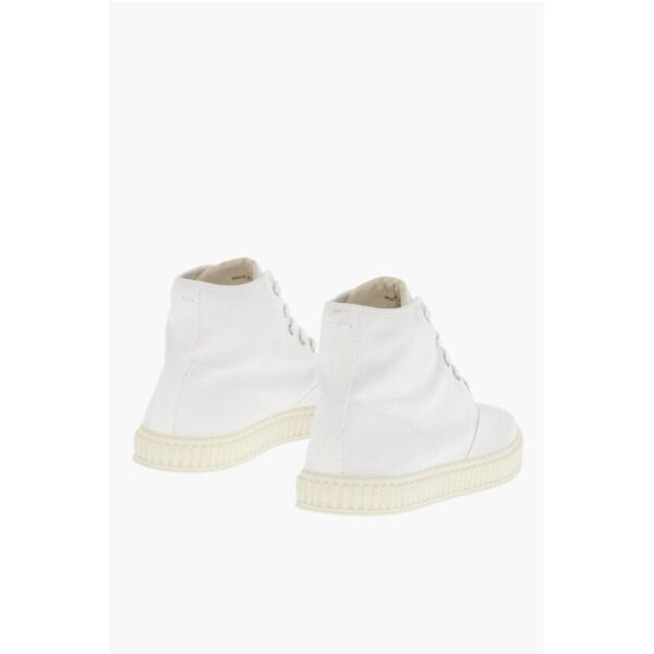 Maison Margiela MM22 Canvas High-top Sneakers with Rubber Sole - Image 2