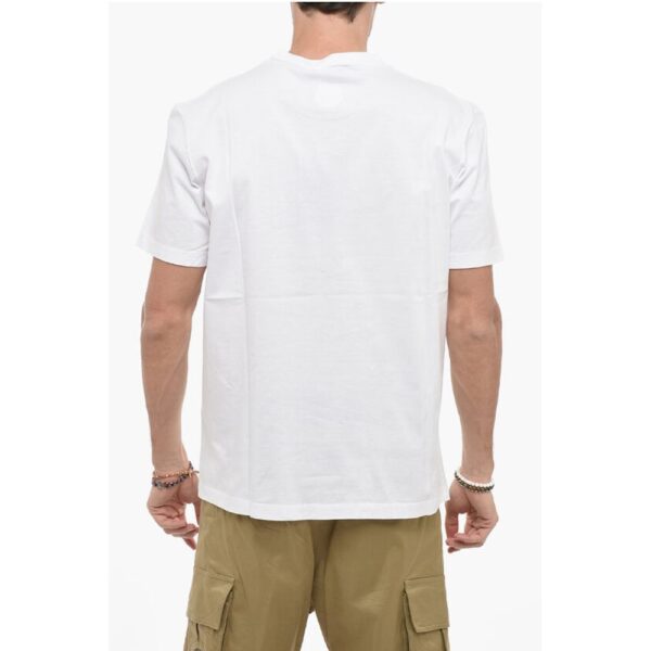 Dsquared² Printed Crewneck T-shirt with Multicolored Logo - Image 2
