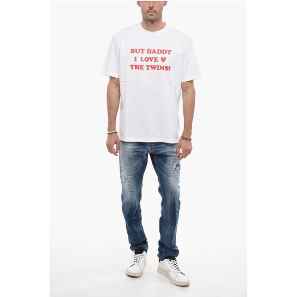 Dsquared² Crewneck Printed T-shirt - Image 4