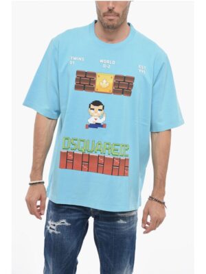 Dsquared² Skater Fit T-shirt with Graphic Print