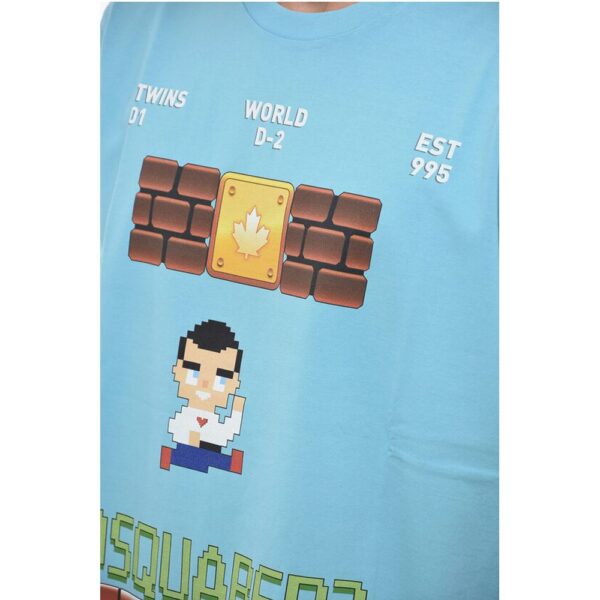 Dsquared² Skater Fit T-shirt with Graphic Print - Image 3