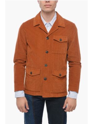 Altea Corduroy DERBY Overshirt with Utility Pockets