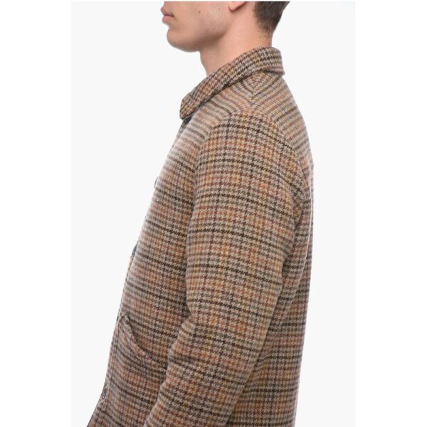 Altea Wool Cloth NORTON Coat with Shetland Motif - Image 2