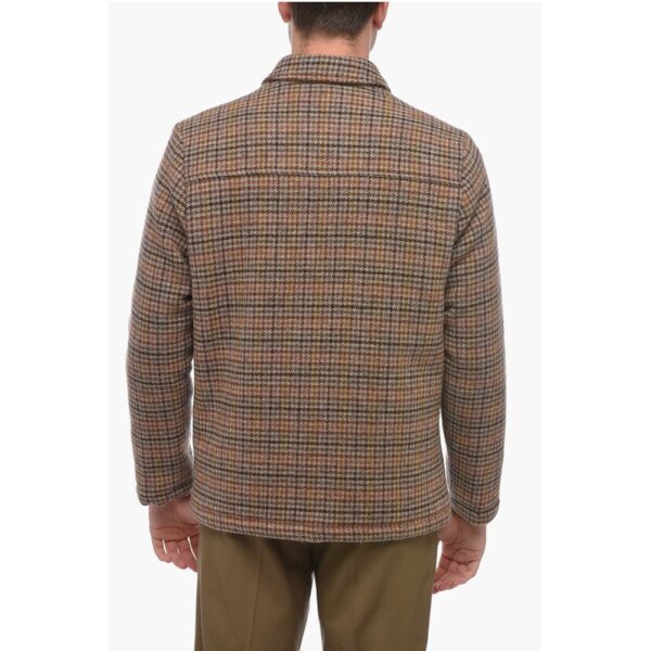 Altea Wool Cloth NORTON Coat with Shetland Motif - Image 3