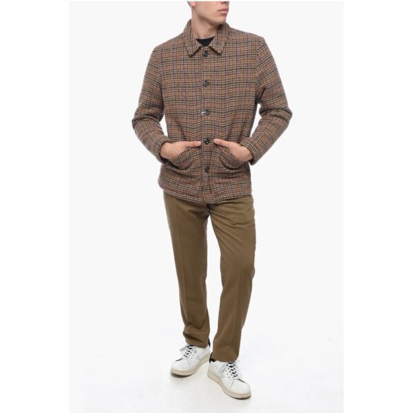 Altea Wool Cloth NORTON Coat with Shetland Motif - Image 4