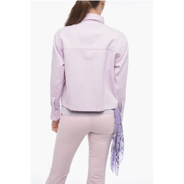 Destin Flax Blend MARINA Cropped Fit Shirt - Image 2