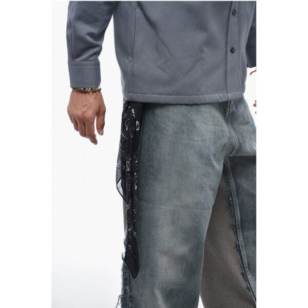 Destin Cotton Blend PENNY Overshirt with Bandana Detail - Image 3