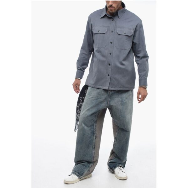 Destin Cotton Blend PENNY Overshirt with Bandana Detail - Image 4