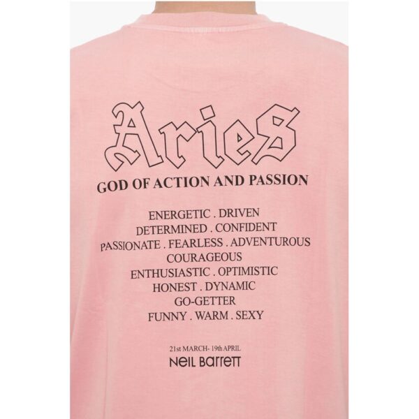 Neil Barrett Printed ARIES THE WARRIOR Crew-neck T-Shirt - Image 5