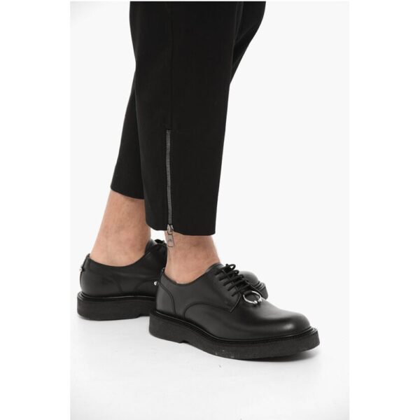 Neil Barrett Stretch Cotton TOM Pants with Ankle Zip - Image 4