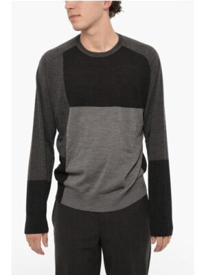Neil Barrett Two-Tone Wool Sweater