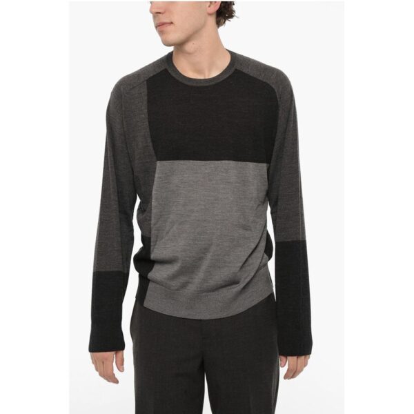 Neil Barrett Two-Tone Wool Sweater