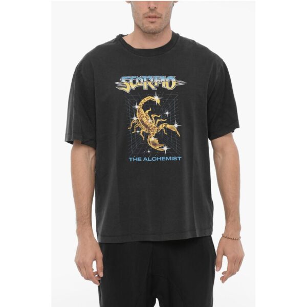 Neil Barrett Printed SCORPIO THE ALCHEMIST Crew-neck T-Shirt