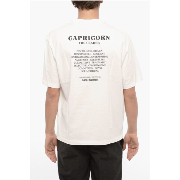 Neil Barrett Printed CAPRICORN THE LEADER Crew-neck T-Shirt - Image 2