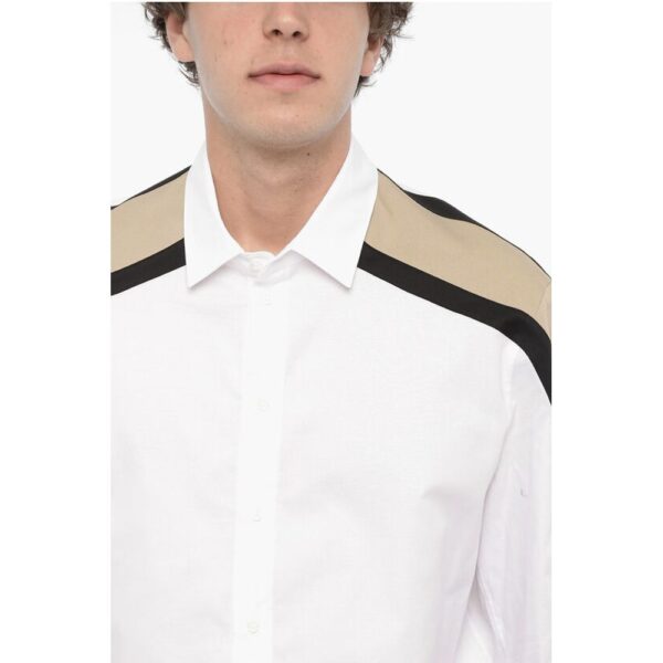 Neil Barrett Piquet Cotton BOMBER MODERNIST Shirt - Image 3