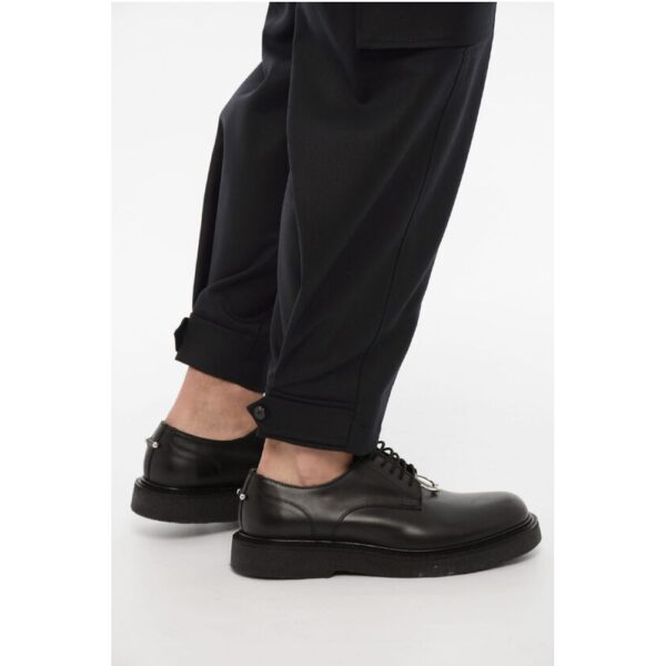 Neil Barrett Loose Fit FIREMAN Cargo Pants with Ankle Button - Image 4