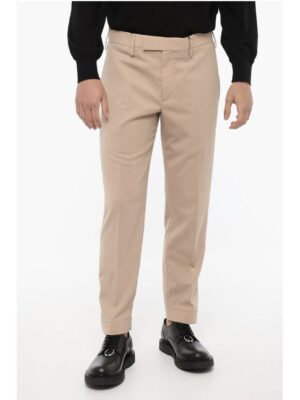 Neil Barrett Virgin Wool Blend Slim Fit Pants