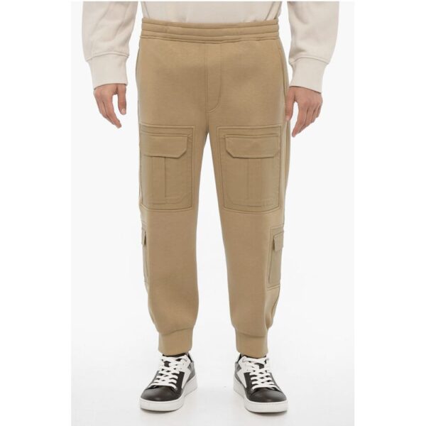 Neil Barrett Loose Fit Neoprene Cargo Pants