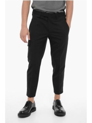 Neil Barrett Skinny Fit Cargo Pants with Belt Loops