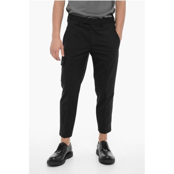 Neil Barrett Skinny Fit Cargo Pants with Belt Loops