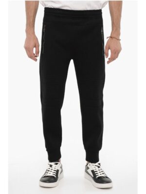 Neil Barrett Neoprene Skinny Fit Biker Joggers