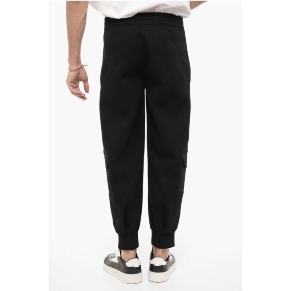 Neil Barrett Neoprene Loose Fit FIREMAN Cargo Joggers - Image 4