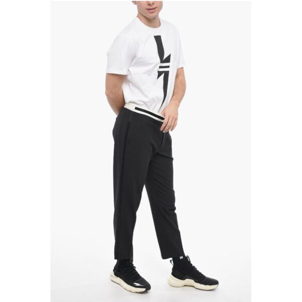 Neil Barrett Slim Fit JAMIE Pants with Contrasting Details - Image 4
