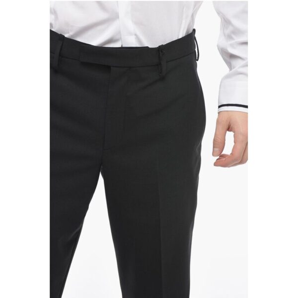 Neil Barrett Slim Fit JAMIE Chinos Pants with Ankle Zips - Image 3