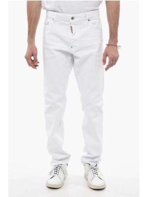 Dsquared² Cool Guy Fit DIVISION LAB Denims with Belt Loops 17cm