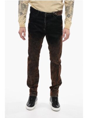 Dsquared² 5 Pocket Cool Guy Fit Velour Pants