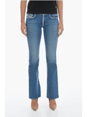 Diesel RED TAG Low Waist Slim Fit 1969 D.EBBEY-SP Bootcut Jeans 24c